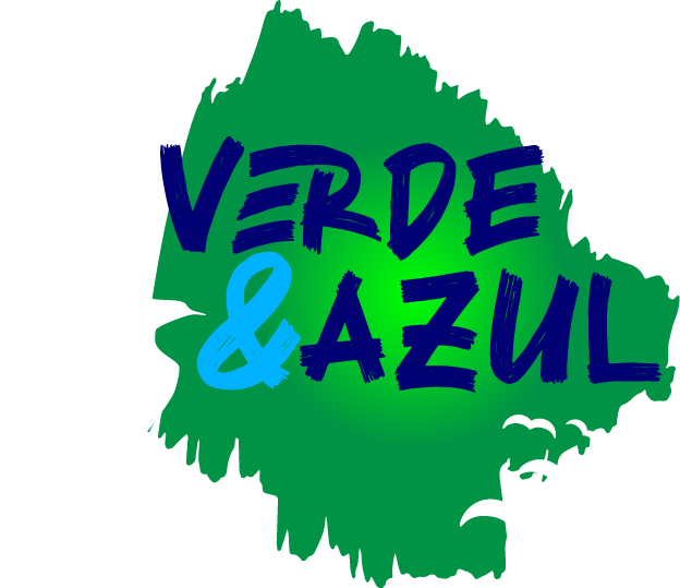 Verde y azul